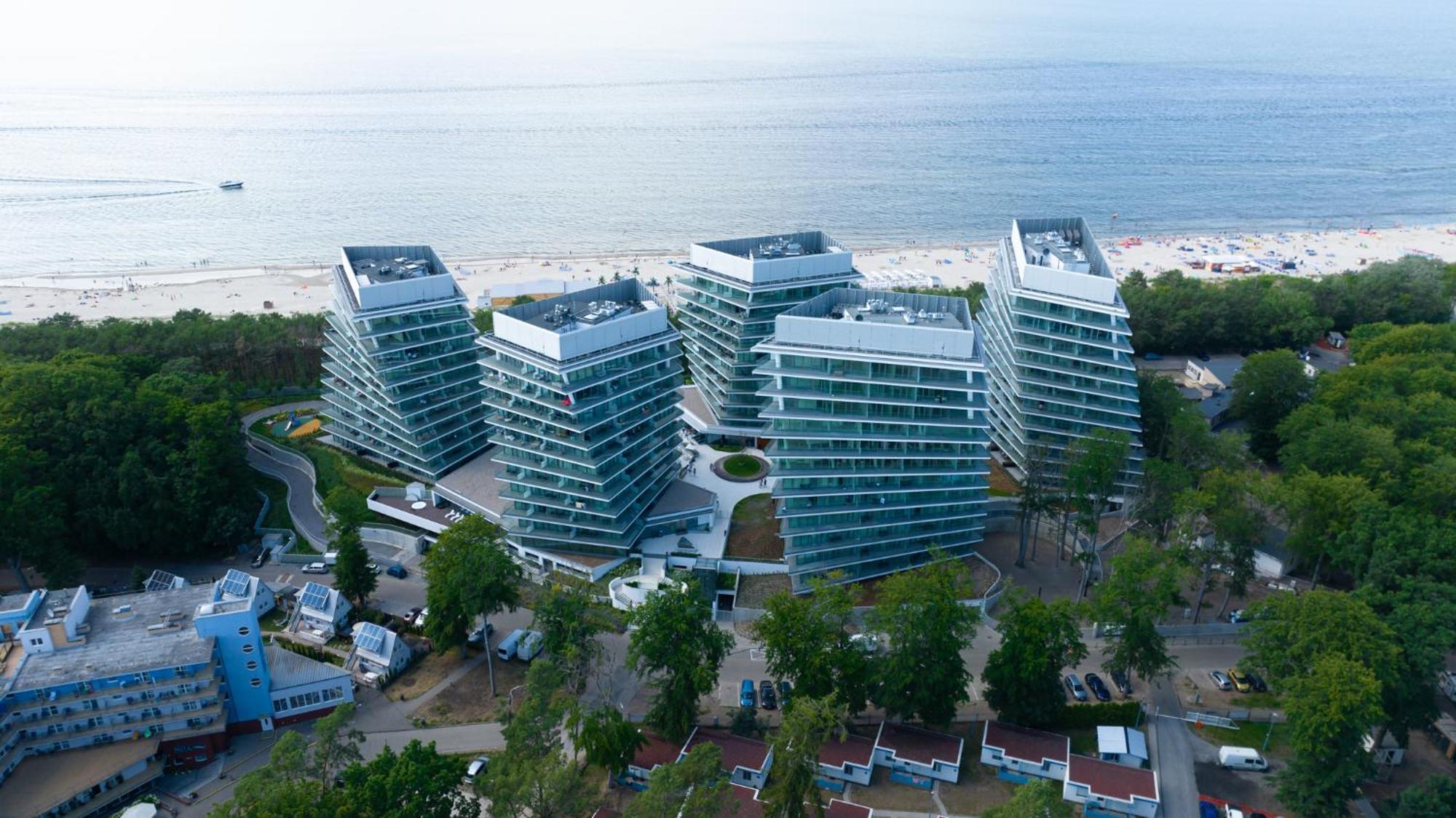 Waveview 5Th Floor Dream View Apartment Miedzyzdroje Exterior photo