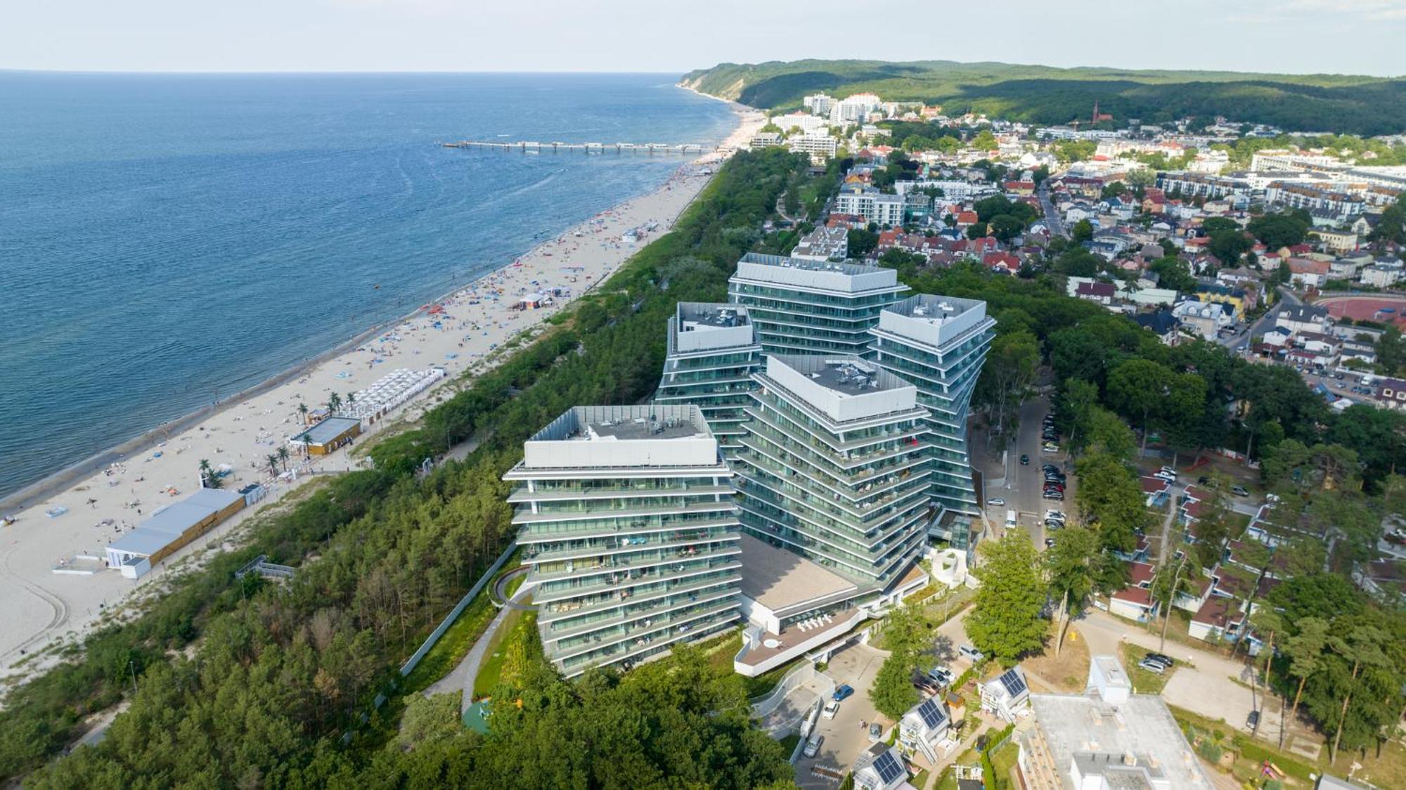 Waveview 5Th Floor Dream View Apartment Miedzyzdroje Exterior photo